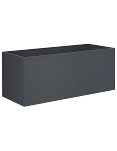 Vaso da giardino Antracite 80 x 40 x 40 cm 2