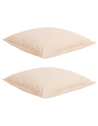 Set di Piumoni 2 pz 260 x 240 cm Kapok e Poliestere Beige