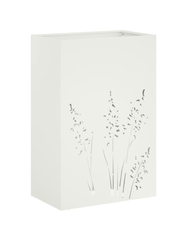 Vaso da giardino Bianco 50 x 30 x 75 cm