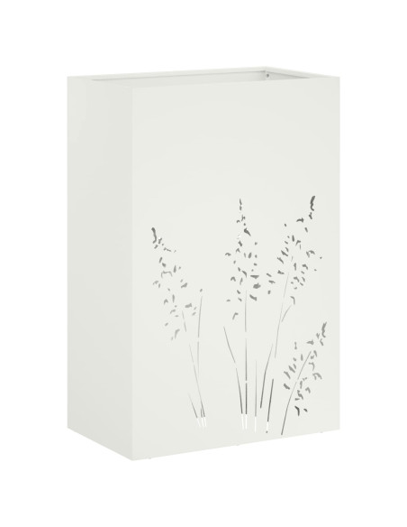 Vaso da giardino Bianco 50 x 30 x 75 cm