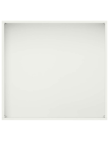 Vaso da giardino Bianco 50 x 50 x 75 cm