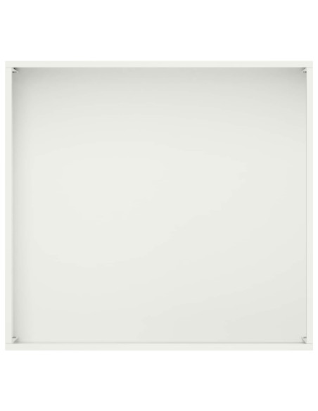 Vaso da giardino Bianco 50 x 50 x 75 cm
