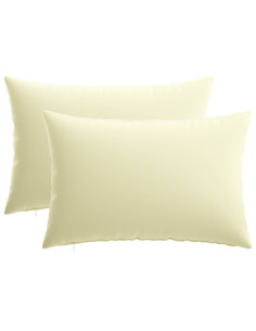Federa 2 pcs HEERLEN Crema 40 x 60 cm Poliestere