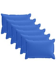 Federa 6 pz HOUTEN Blu Reale 40 x 60 cm Poliestere