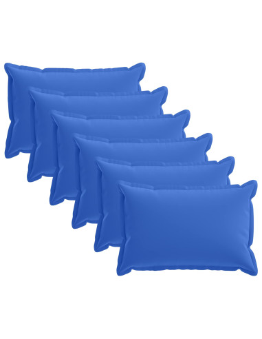 Federa 6 pz HOUTEN Blu Reale 40 x 60 cm Poliestere