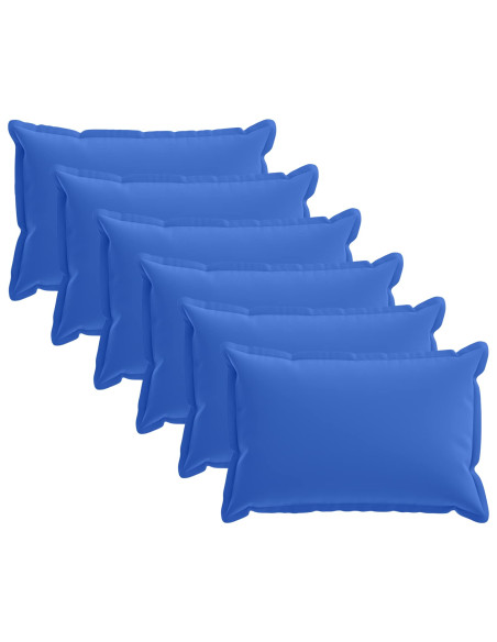 Federa 6 pz HOUTEN Blu Reale 40 x 60 cm Poliestere