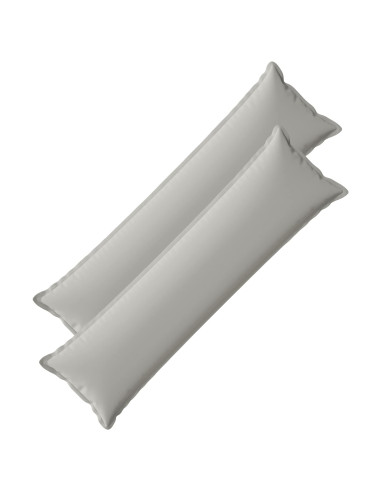 Federa 2 pz HOUTEN Grigio 40 x 145 cm Poliestere