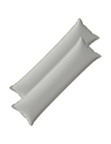 Federa 2 pz HOUTEN Grigio 40 x 145 cm Poliestere