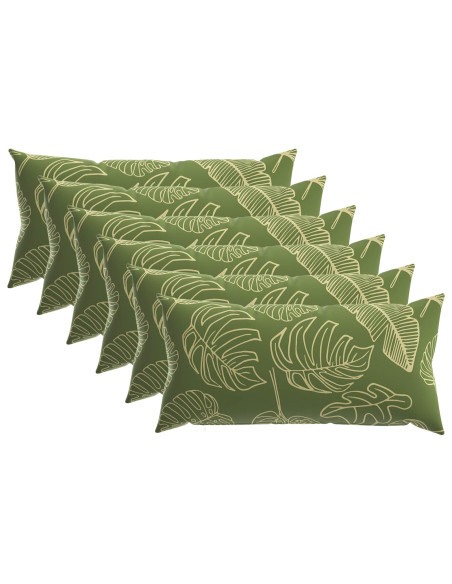 Federa 6 pcs HEERLEN Design a foglia 40 x 70 cm Poliestere