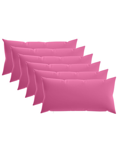 Federa 6 pcs HEERLEN Rosa 40 x 70 cm Poliestere