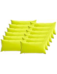 Federa 12 pcs HEERLEN Verde brillante. 40 x 80 cm Poliestere