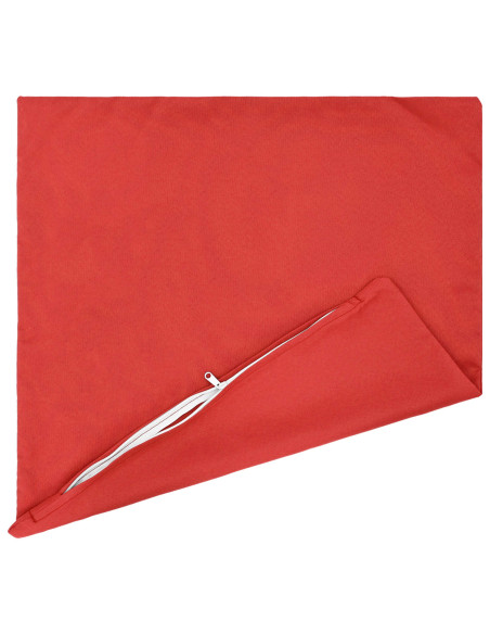 Federa 2 pcs HEERLEN Rosso 40 x 40 cm Poliestere