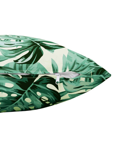 Federa 2 pcs HEERLEN Motivo a Foglie 40 x 70 cm Poliestere
