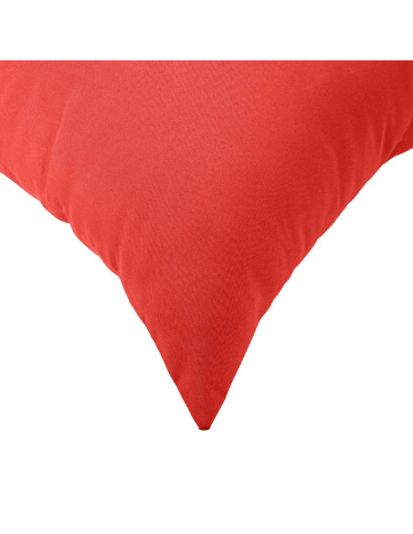 Federa 2 pcs HEERLEN Rosso 40 x 70 cm Poliestere