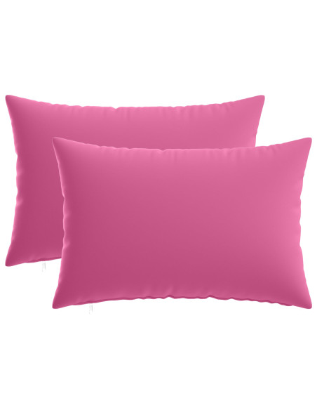 Federa 2 pcs HEERLEN Rosa 40 x 60 cm Poliestere