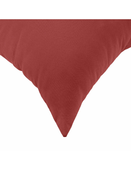 Federa 2 pcs HEERLEN Rosso Vino 40 x 70 cm Poliestere