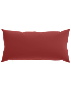 Federa 6 pcs HEERLEN Rosso Vino 40 x 70 cm Poliestere 2