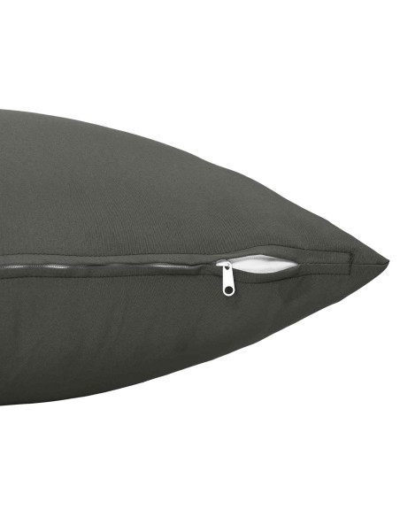 Federa 2 pcs HEERLEN Antracite 40 x 80 cm Poliestere
