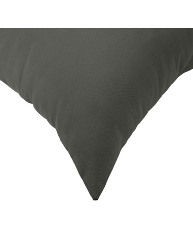 Federa 6 pcs HEERLEN Antracite 40 x 80 cm Poliestere