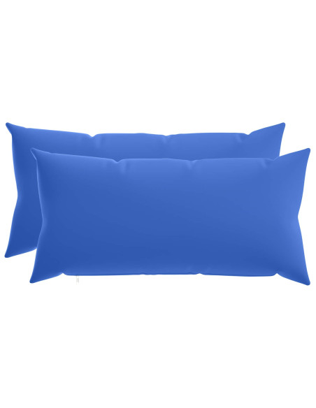 Federa 2 pcs HEERLEN Blu Reale 40 x 70 cm Poliestere