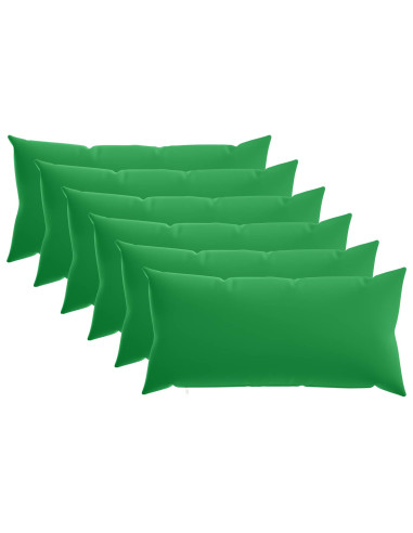Federa 6 pcs HEERLEN Verde 40 x 70 cm Poliestere