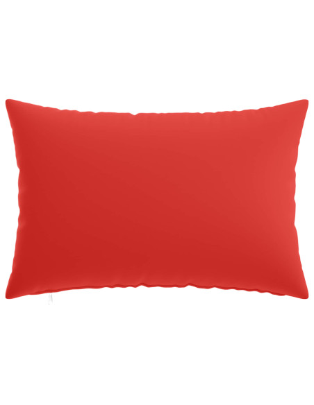 Federa 6 pcs HEERLEN Rosso 40 x 60 cm Poliestere
