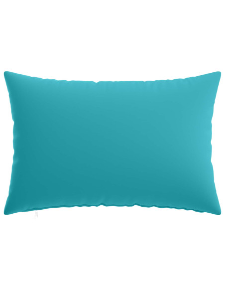 Federa 2 pcs HEERLEN Turchese 40 x 60 cm Poliestere