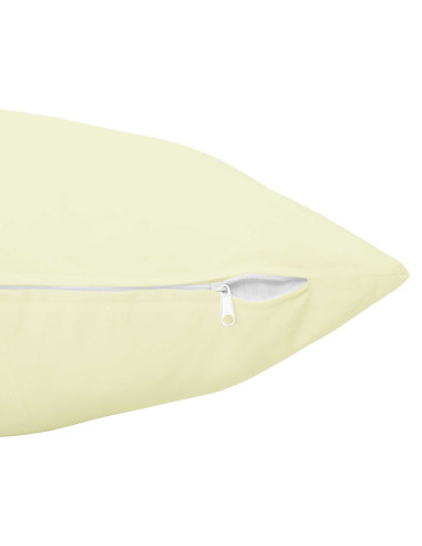Federa 2 pcs HEERLEN Crema 40 x 70 cm Poliestere