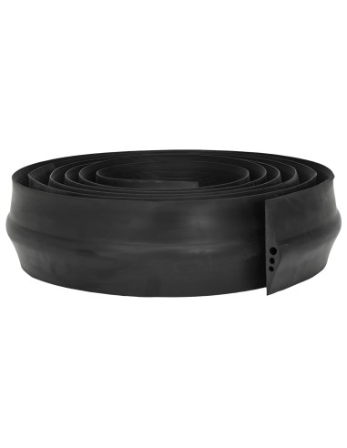 Guarnizione per pavimento del garage Nero 75 x 12 mm 4,5 m