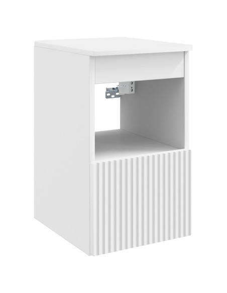 Set di mobili per il bagno 5 pz Bianco 33 x 34,5 x 160 cm