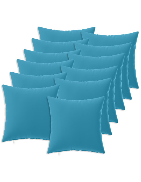 Federa 12 pcs HEERLEN Azzurro 40 x 40 cm Poliestere