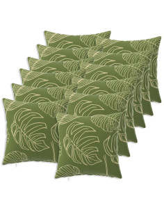 Federa 12 pcs HEERLEN Design a foglia 40 x 40 cm Poliestere