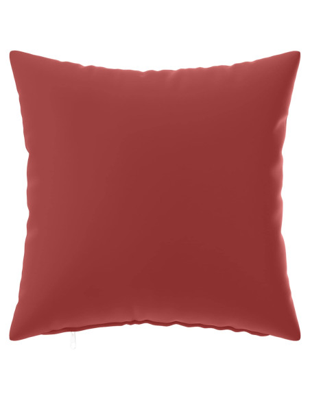 Federa 12 pcs HEERLEN Rosso Vino 40 x 40 cm Poliestere