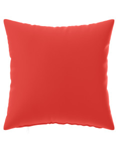 Federa 6 pcs HEERLEN Rosso 40 x 40 cm Poliestere 2