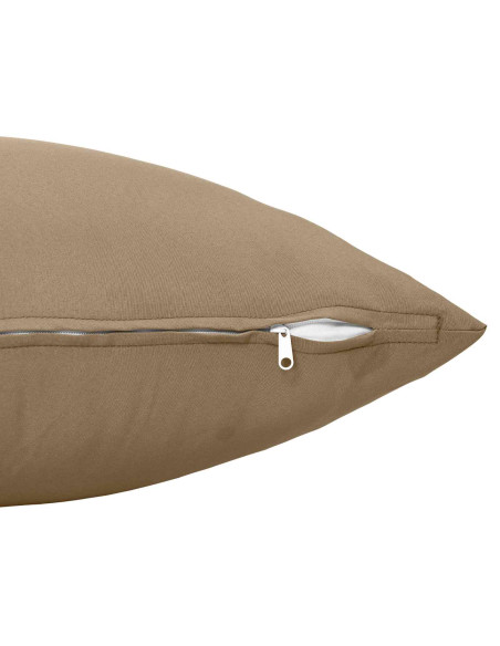 Federa 6 pz HEERLEN Tortora 40 x 40 cm Poliestere