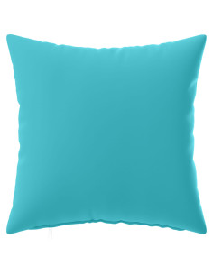 Federa 2 pcs HEERLEN Turchese 40 x 40 cm Poliestere 2