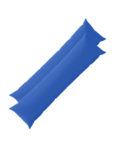 Federa 2 pcs HEERLEN Blu Reale 40 x 145 cm Poliestere