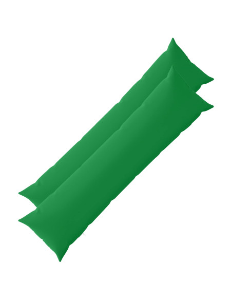 Federa 2 pcs HEERLEN Verde 40 x 145 cm Poliestere