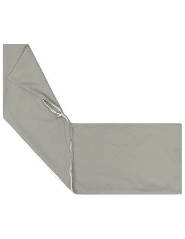 Federa 2 pcs HEERLEN Grigio 40 x 145 cm Poliestere