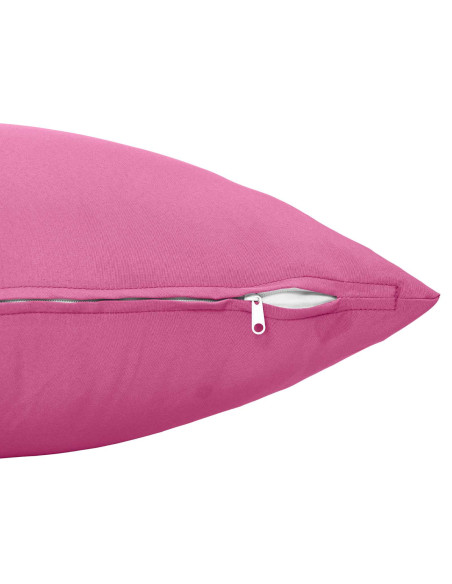 Federa 6 pcs HEERLEN Rosa 80 x 80 cm Poliestere