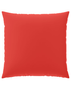 Federa 6 pcs HEERLEN Rosso 80 x 80 cm Poliestere 2