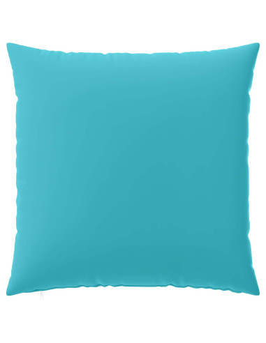 Federa 6 pcs HEERLEN Turchese 80 x 80 cm Poliestere
