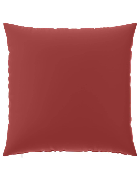 Federa 6 pcs HEERLEN Rosso Vino 80 x 80 cm Poliestere