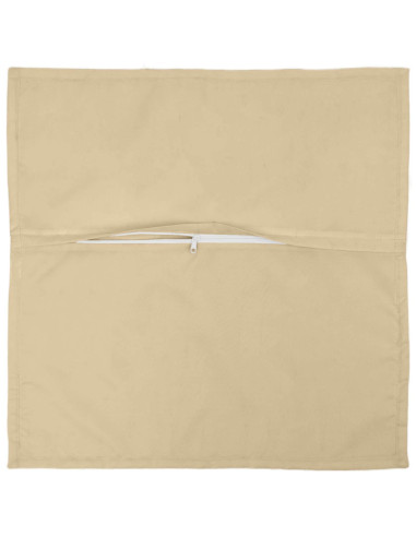 Federa 6 pz HOUTEN Beige 30 x 30 cm Poliestere