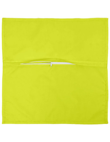 Federa 2 pz HOUTEN Verde brillante. 30 x 30 cm Poliestere
