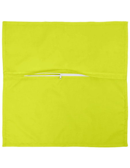 Federa 6 pz HOUTEN Verde brillante. 30 x 30 cm Poliestere