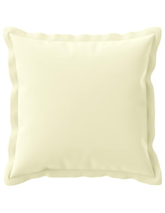 Federa 2 pz HOUTEN Crema 30 x 30 cm Poliestere 2