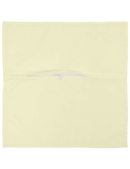 Federa 6 pz HOUTEN Crema 30 x 30 cm Poliestere