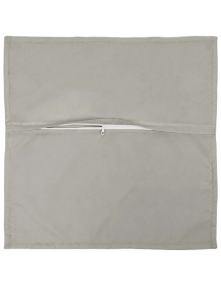 Federa 2 pz HOUTEN Grigio 30 x 30 cm Poliestere