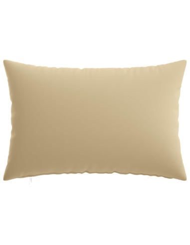Federa 6 pcs HEERLEN Beige 50 x 75 cm Poliestere